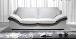 Canap� Cuir Bicolore LORENZO