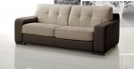 Convertible Cuir Bicolore DELHI syst�me FAST'BED