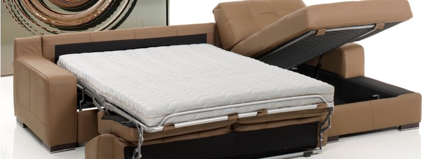 Canap� Convertible angle M�ridienne coffre