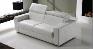 Canap� convertible Cuir VENISE syst�me FAST'BED