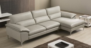 APOLLO Canapé angle Méridienne 100% cuir