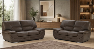 BUDONI 3+2 100% Cuir Vachette ou Buffle