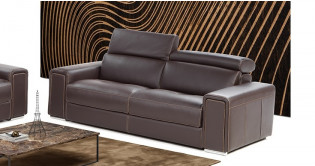 COMO 100% Cuir épais 2mm