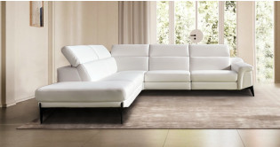 COUNTRY Angle terminal 100% Cuir Relaxation avec ttires Electrique (en option) ou Fixe