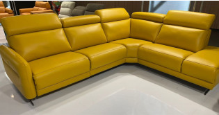 FEROE Angle terminal 100% Cuir Relaxation avec ttires Electrique (en option) ou Fixe