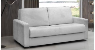 HONFLEUR convertible Microfibre ou Cuir système express FAST'BED