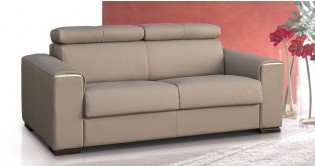 RIALTO convertible 100% Cuir système express FAST'BED
