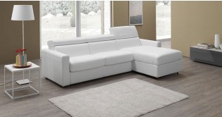 VENISE Convertible angle réversible Tissu Micronabuck ou 100% Cuir