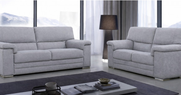 Tissu BRONX Light Grey