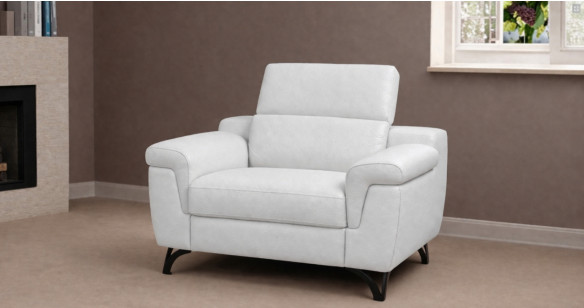 ARIEL 100% Cuir Relaxation avec t�ti�res Electrique (en option) ou canap� Fixe