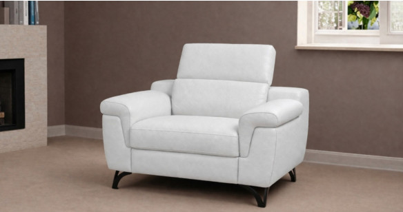 ARIEL angle m�ridienne 100% Cuir Relaxation avec t�ti�res Electrique (en option) ou Fixe
