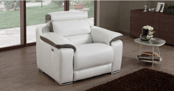 ARIZONA 100% Cuir Relaxation avec t�ti�res Electrique (en option) ou canap� Fixe