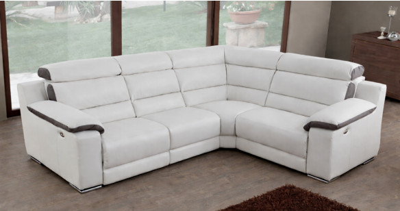 ARIZONA Angle 100% Cuir Relaxation avec t�ti�res Electrique (en option) ou Fixe