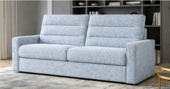 Tissu CREMONA Bleu ciel