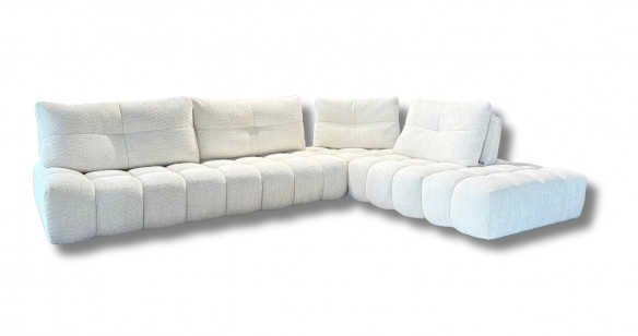 BRESIL canap tissu entirement modulable Dossiers Avance-Recule