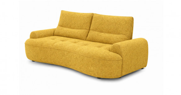 Tissu Catch Me Jaune Moutarde 