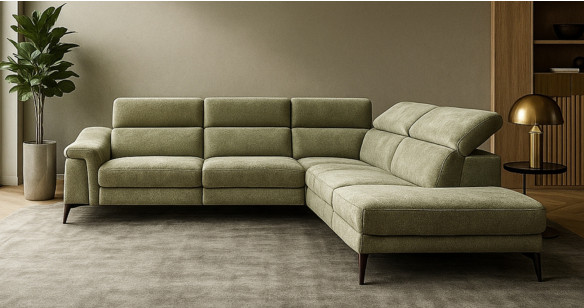 COUNTRY Angle terminal tissu Relaxation avec ttires Electrique (en option) ou Fixe