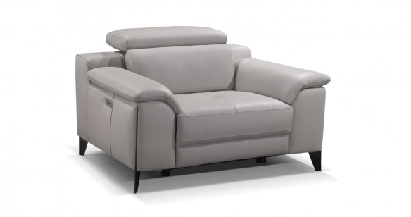 DARIO 100% Cuir Relaxation lectrique ou Fixe