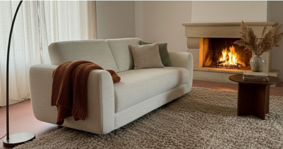 DOUGLAS convertible micronabuck ou cuir matelas 18cm syst�me express FAST'BED