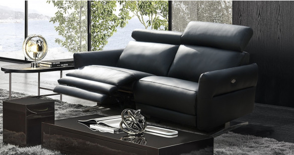 FEROE Angle relaxation électrique ou fixe 100 % Cuir Vachette Premium ou Excellium