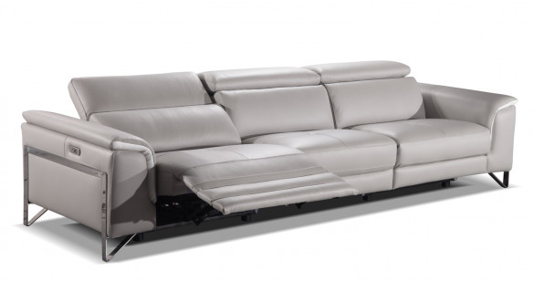 3 Pl 270cm relax Version D Gris Blanc