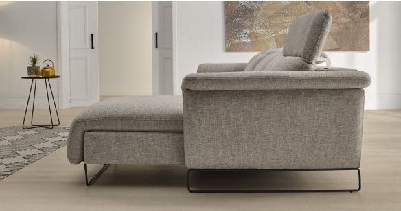 GIADA  Canap Tissu coloris au choix