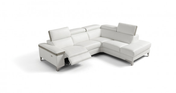 LIMA Angle terminal 100% Cuir Relaxation avec ttires Electrique (en option) ou Fixe