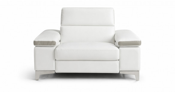 LIMA Angle terminal 100% Cuir Relaxation avec t�ti�res Electrique (en option) ou Fixe