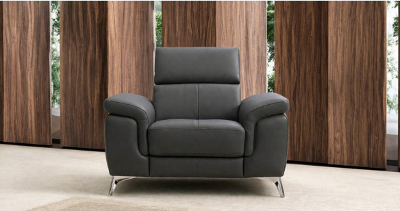 LIVIA Canap� contemporain 100% Cuir Vachette Premium ou Excellium