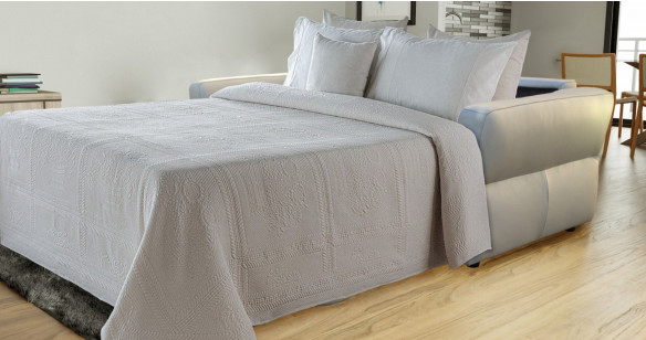 MANY convertible express système FAST'BED 100% Cuir ou tissu Micronabuck