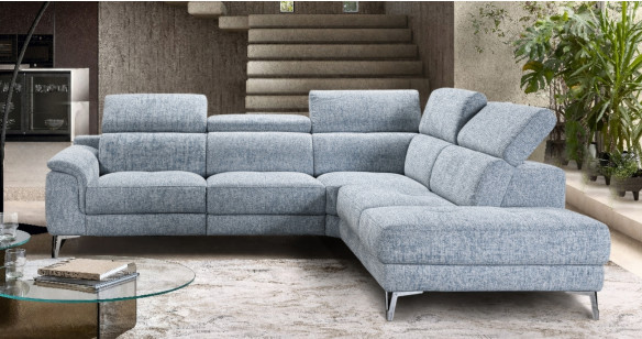 Tissu CREMONA Bleu Ciel