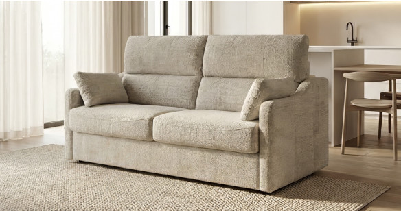 MAXIMUS convertible matelas 18cm tissu ou cuir  systme express FAST'BED