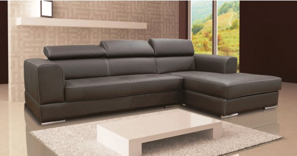 MENTON 100% cuir Buffle ou Vachette, Unicolore ou Bicolore