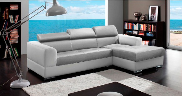MENTON 100% cuir Buffle ou Vachette, Unicolore ou Bicolore