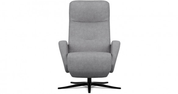 OLAF fauteuil repose-pieds int�gr� manuel tissu ou cuir