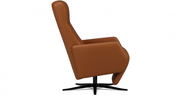 OLAF fauteuil repose-pieds int�gr� manuel tissu ou cuir
