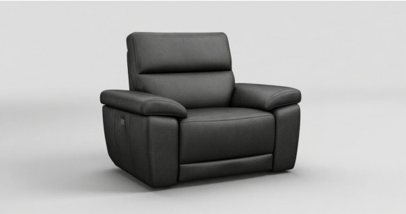 OMAR Canap� Relaxation �lectrique ou fixe 100% Cuir