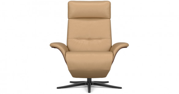 OSLO fauteuil repose-pieds int�gr� manuel tissu ou cuir