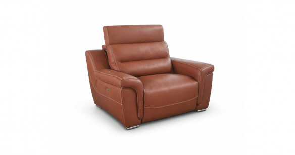 PAOLA Angle 100% Cuir avec Relaxation �lectrique ou fixe