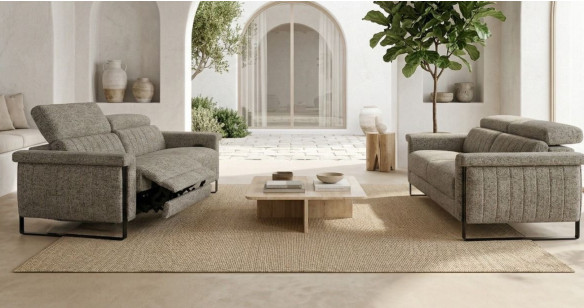 PAPILLON Tissu Relaxation avec t�ti�res Electrique (en option) ou canap� Fixe