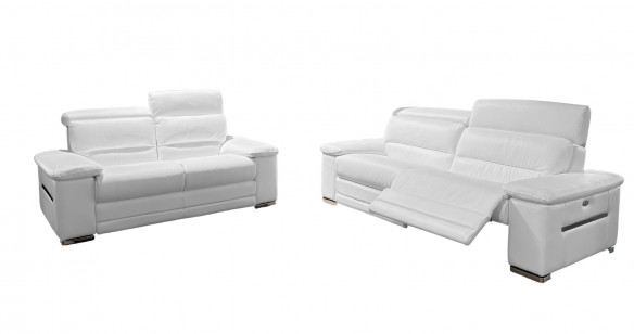 RAFALE Canap relaxation lectrique 100% Cuir 
