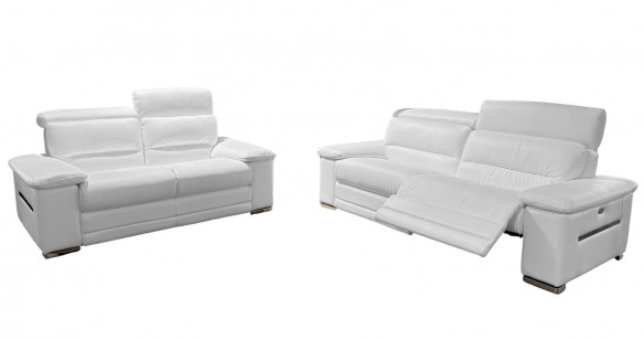 RAFALE Canap relaxation lectrique 100% Cuir 