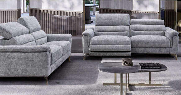 Tissu Cremona Gris