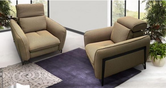 SENTIMENTAL convertible Tissu Vulcano, Micronabuck ou 100% cuir
