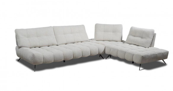 SIMBA canap tissu entirement modulable Dossiers Avance-Recule