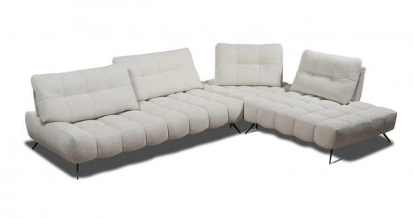 SIMBA canap tissu entirement modulable Dossiers Avance-Recule