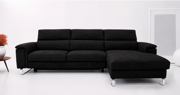 Tissu GIOTTO Noir