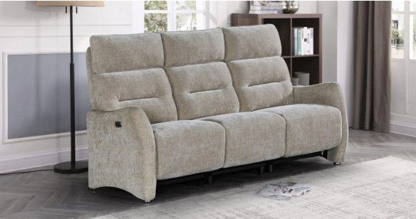 SOLEIL canap� tissu avec relaxations �lectriques - en stock -