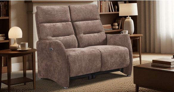 SOLEIL canap� tissu avec relaxations �lectriques - en stock -