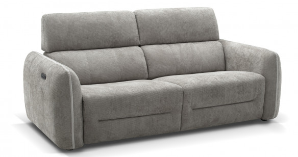 STEPHANIE canap� Tissu ou 100% cuir Relaxation �lectrique et T�ti�res �lectrique ou fixe